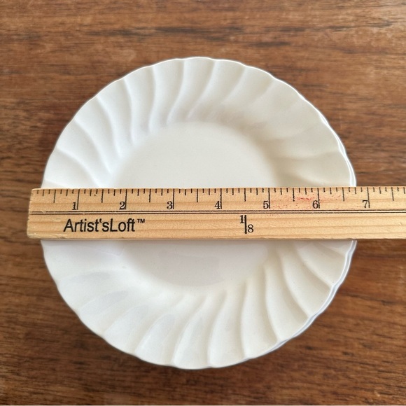 Vintage Myott Fine Ironstone Staffordshire England Small Desert Plates 14 - Picture 5 of 7